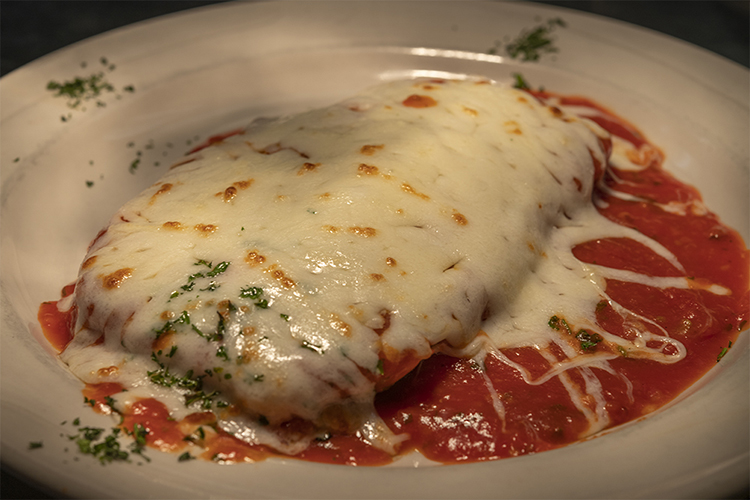 eggplant parmesan lightly breaded eggplants with tomato sauce and